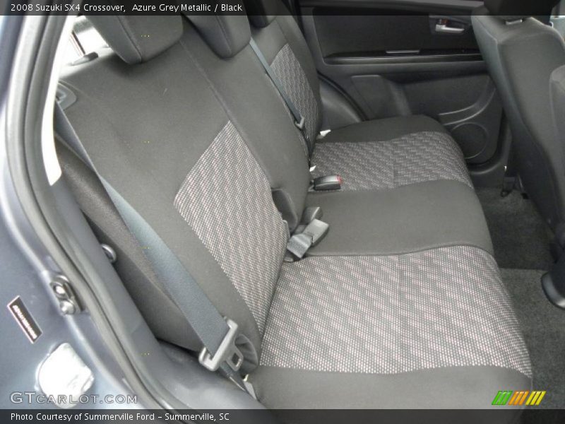 Azure Grey Metallic / Black 2008 Suzuki SX4 Crossover
