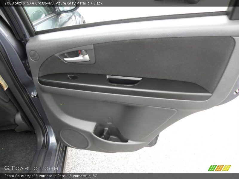 Azure Grey Metallic / Black 2008 Suzuki SX4 Crossover