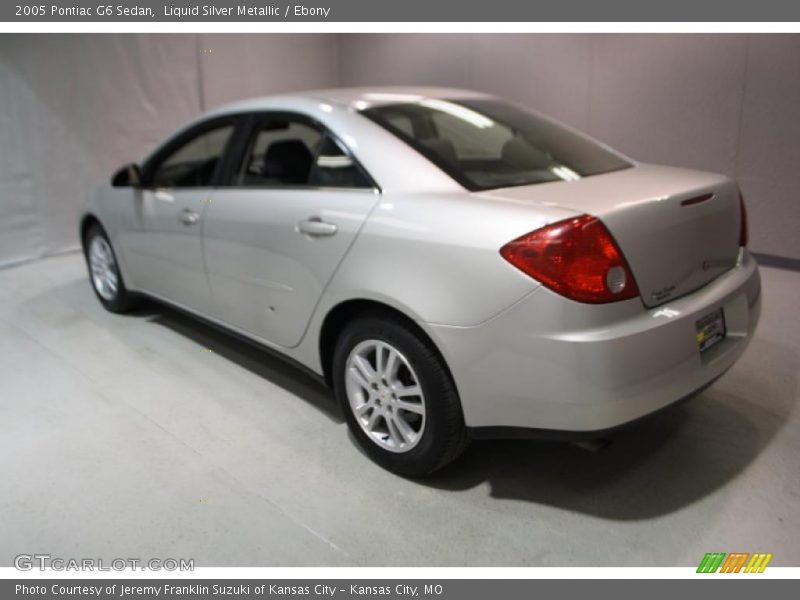Liquid Silver Metallic / Ebony 2005 Pontiac G6 Sedan
