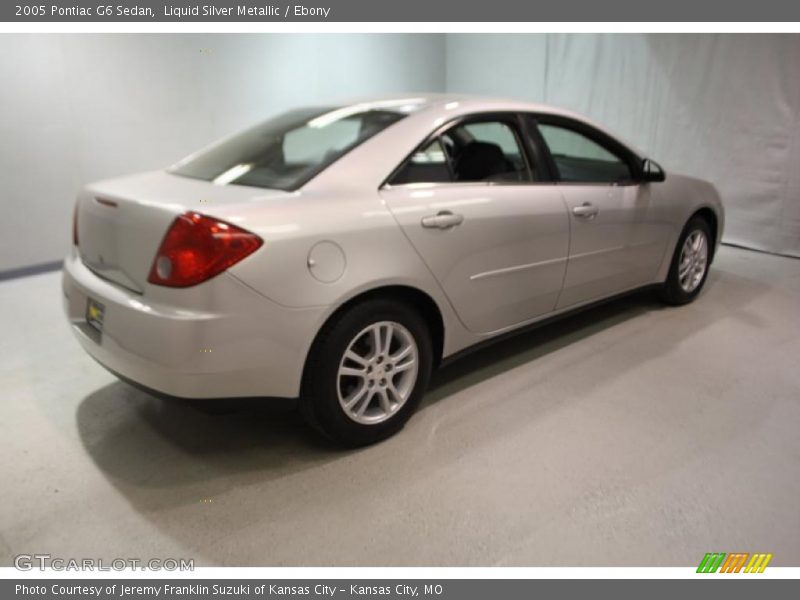 Liquid Silver Metallic / Ebony 2005 Pontiac G6 Sedan