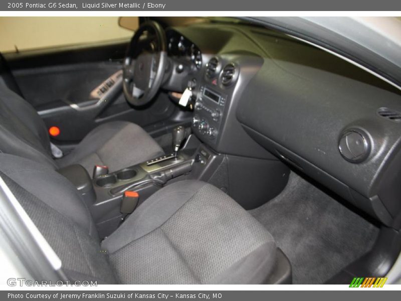 Liquid Silver Metallic / Ebony 2005 Pontiac G6 Sedan