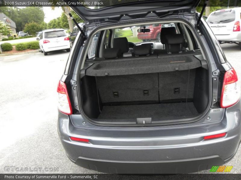 Azure Grey Metallic / Black 2008 Suzuki SX4 Crossover