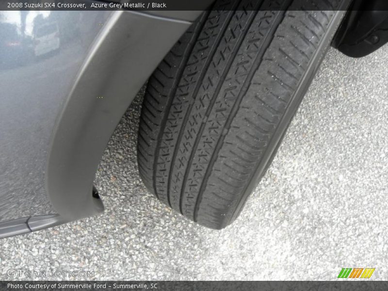 Azure Grey Metallic / Black 2008 Suzuki SX4 Crossover