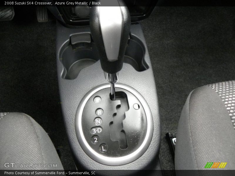 Azure Grey Metallic / Black 2008 Suzuki SX4 Crossover