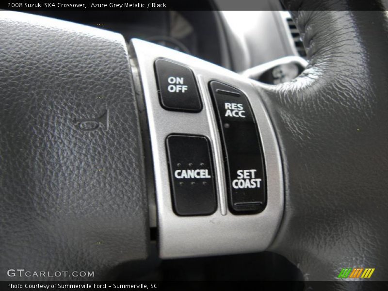 Azure Grey Metallic / Black 2008 Suzuki SX4 Crossover