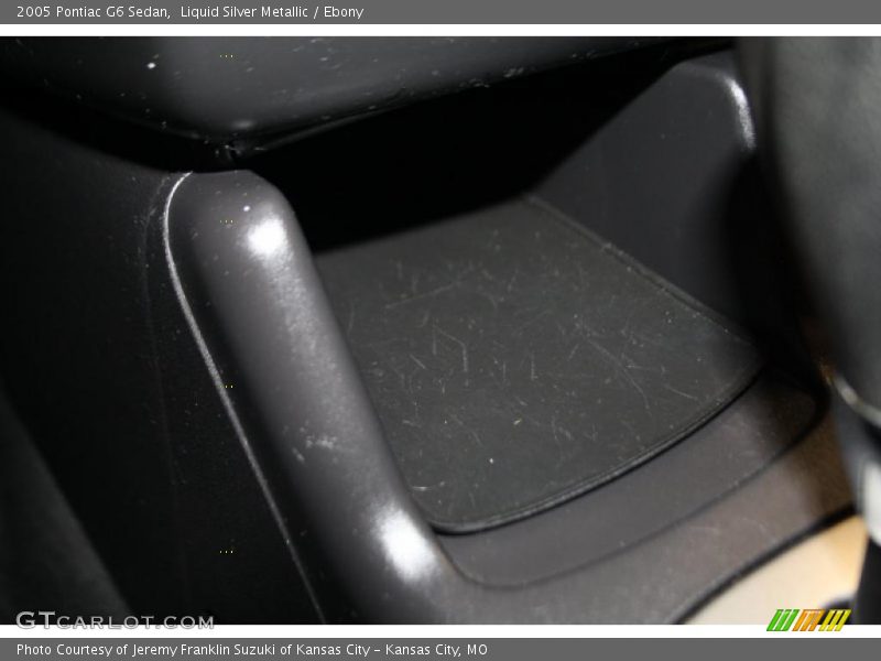 Liquid Silver Metallic / Ebony 2005 Pontiac G6 Sedan