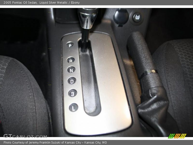 Liquid Silver Metallic / Ebony 2005 Pontiac G6 Sedan