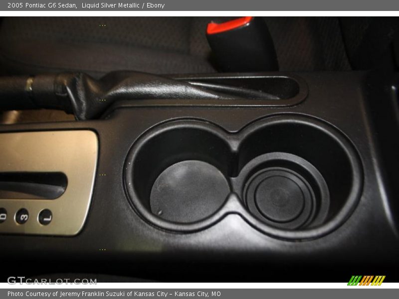 Liquid Silver Metallic / Ebony 2005 Pontiac G6 Sedan