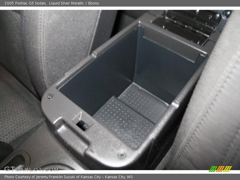 Liquid Silver Metallic / Ebony 2005 Pontiac G6 Sedan