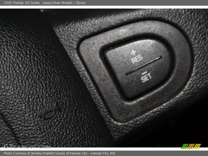 Liquid Silver Metallic / Ebony 2005 Pontiac G6 Sedan