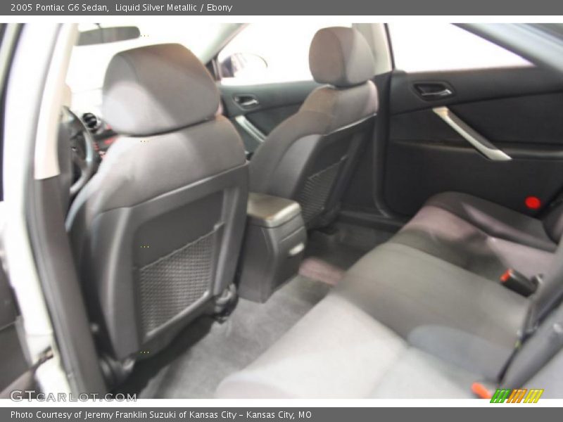 Liquid Silver Metallic / Ebony 2005 Pontiac G6 Sedan