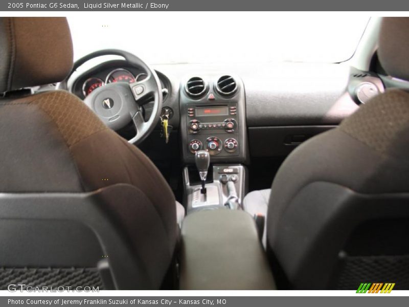 Liquid Silver Metallic / Ebony 2005 Pontiac G6 Sedan