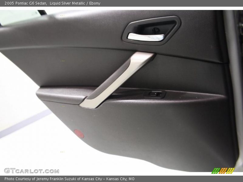 Liquid Silver Metallic / Ebony 2005 Pontiac G6 Sedan