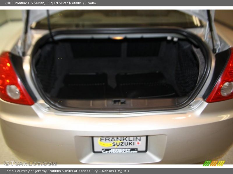 Liquid Silver Metallic / Ebony 2005 Pontiac G6 Sedan