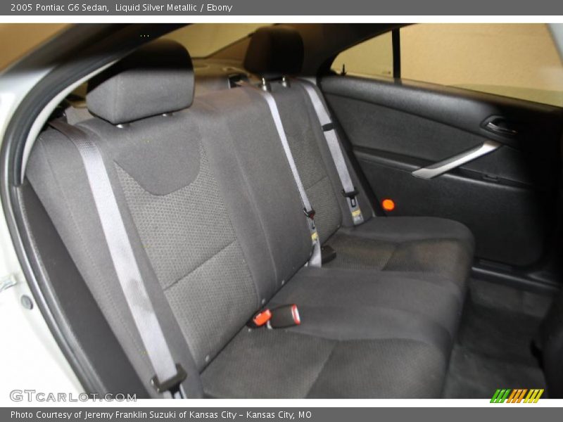 Liquid Silver Metallic / Ebony 2005 Pontiac G6 Sedan