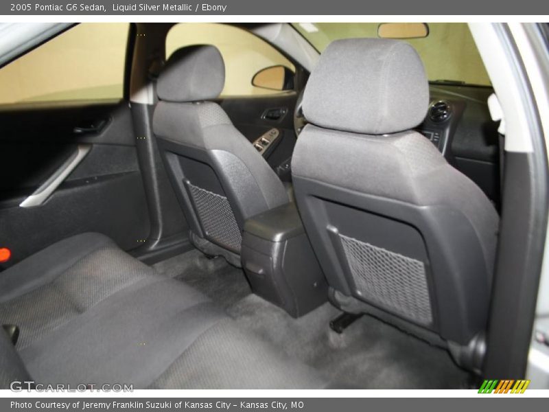 Liquid Silver Metallic / Ebony 2005 Pontiac G6 Sedan