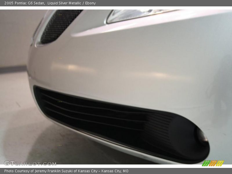 Liquid Silver Metallic / Ebony 2005 Pontiac G6 Sedan