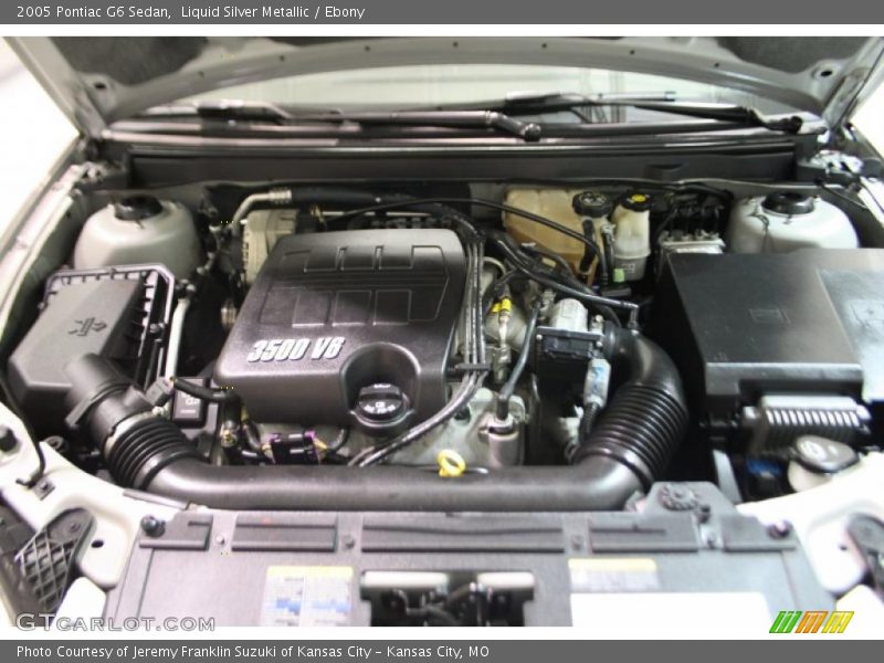 Liquid Silver Metallic / Ebony 2005 Pontiac G6 Sedan