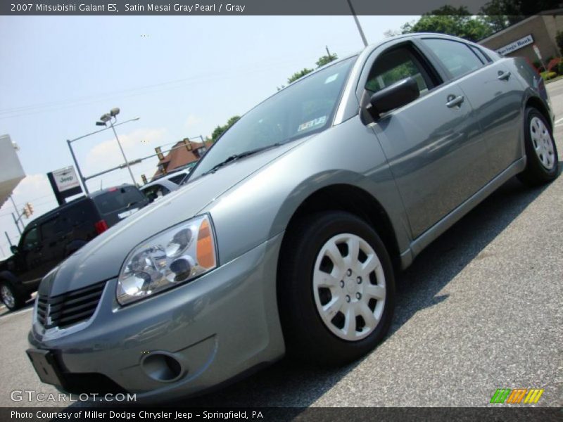 Satin Mesai Gray Pearl / Gray 2007 Mitsubishi Galant ES