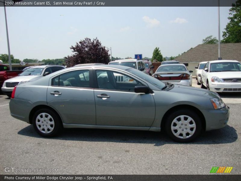 Satin Mesai Gray Pearl / Gray 2007 Mitsubishi Galant ES