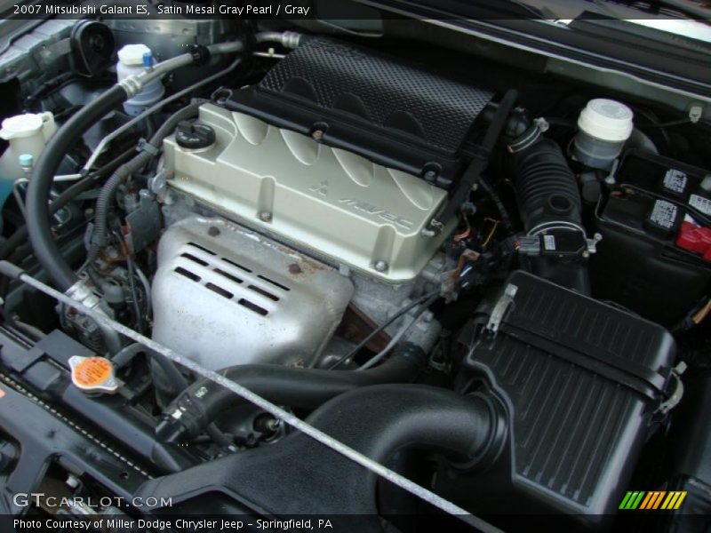 Satin Mesai Gray Pearl / Gray 2007 Mitsubishi Galant ES
