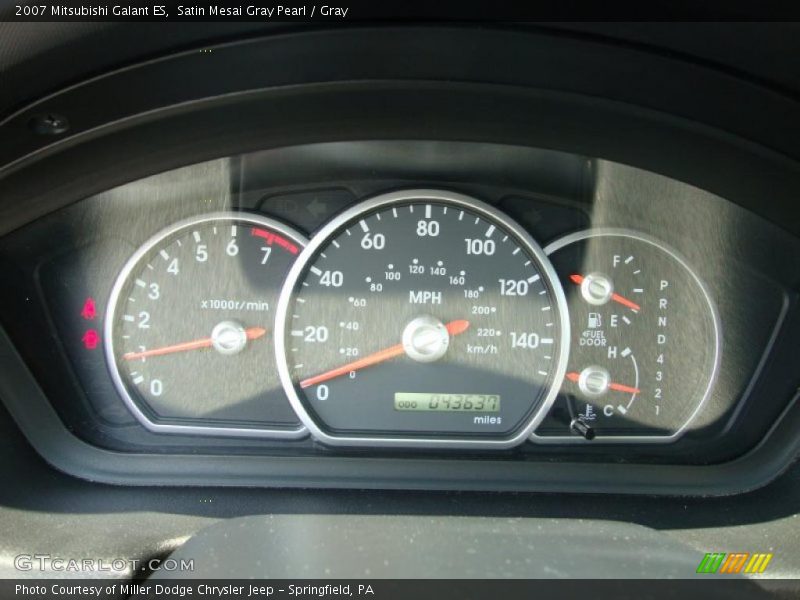 Satin Mesai Gray Pearl / Gray 2007 Mitsubishi Galant ES