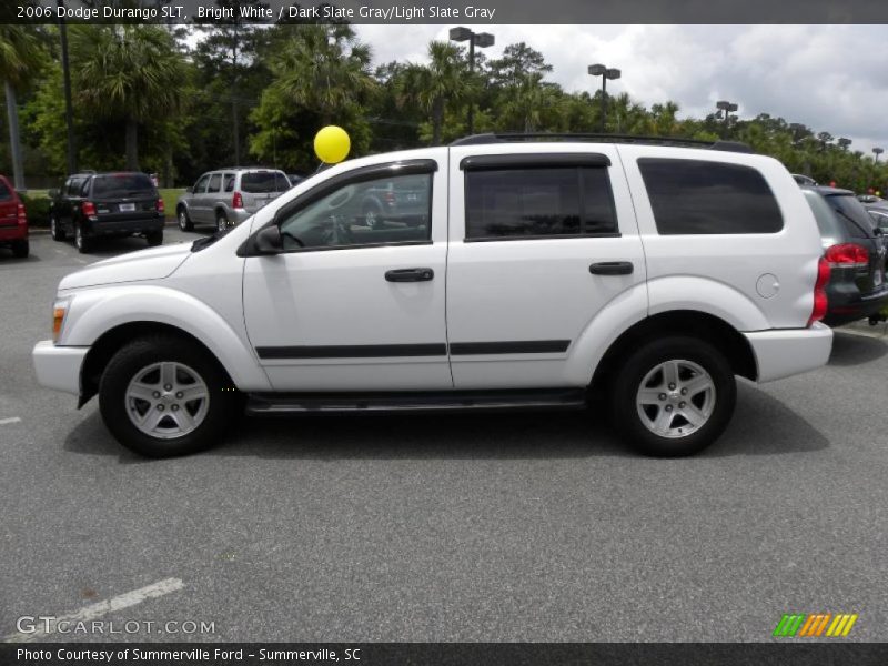 Bright White / Dark Slate Gray/Light Slate Gray 2006 Dodge Durango SLT