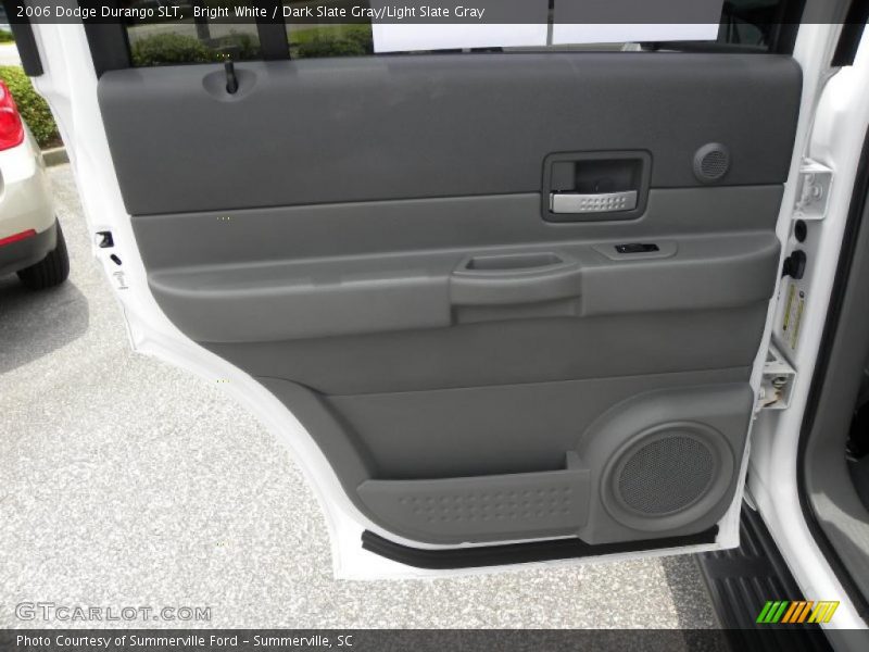 Bright White / Dark Slate Gray/Light Slate Gray 2006 Dodge Durango SLT