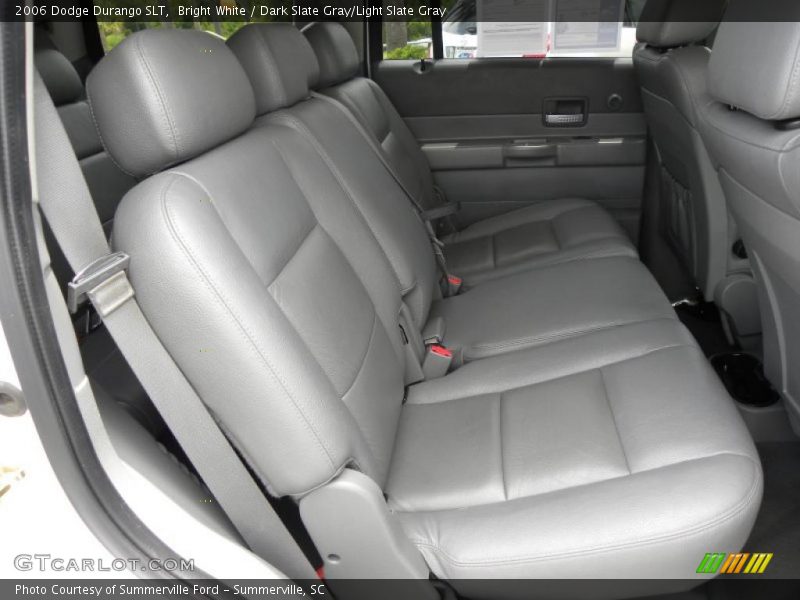 Bright White / Dark Slate Gray/Light Slate Gray 2006 Dodge Durango SLT