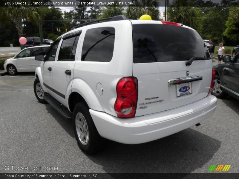 Bright White / Dark Slate Gray/Light Slate Gray 2006 Dodge Durango SLT