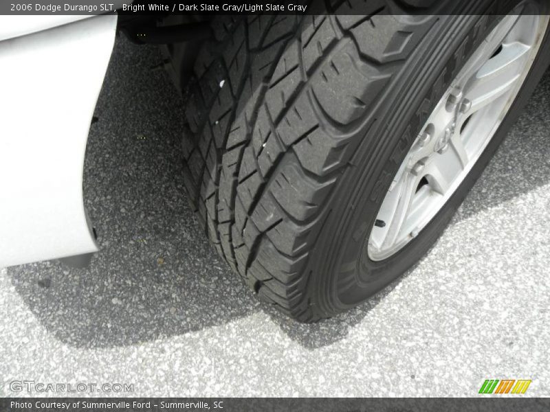 Bright White / Dark Slate Gray/Light Slate Gray 2006 Dodge Durango SLT