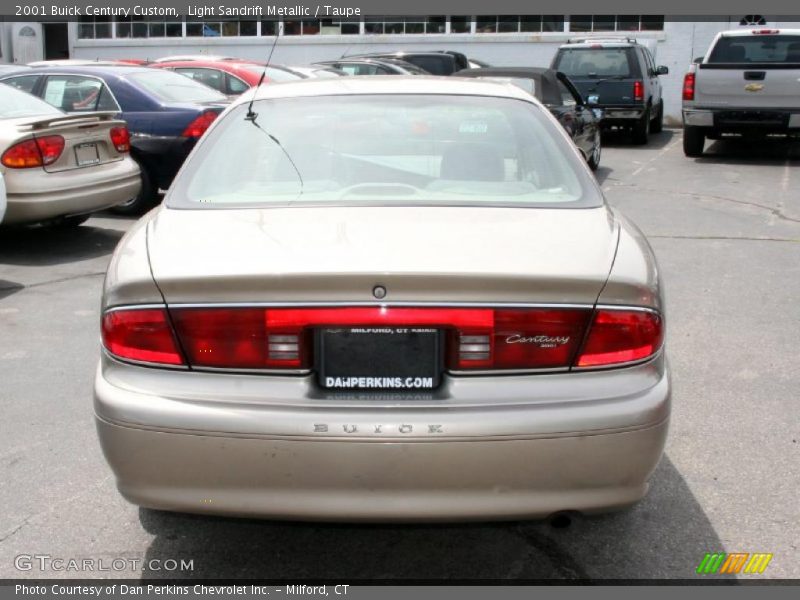 Light Sandrift Metallic / Taupe 2001 Buick Century Custom