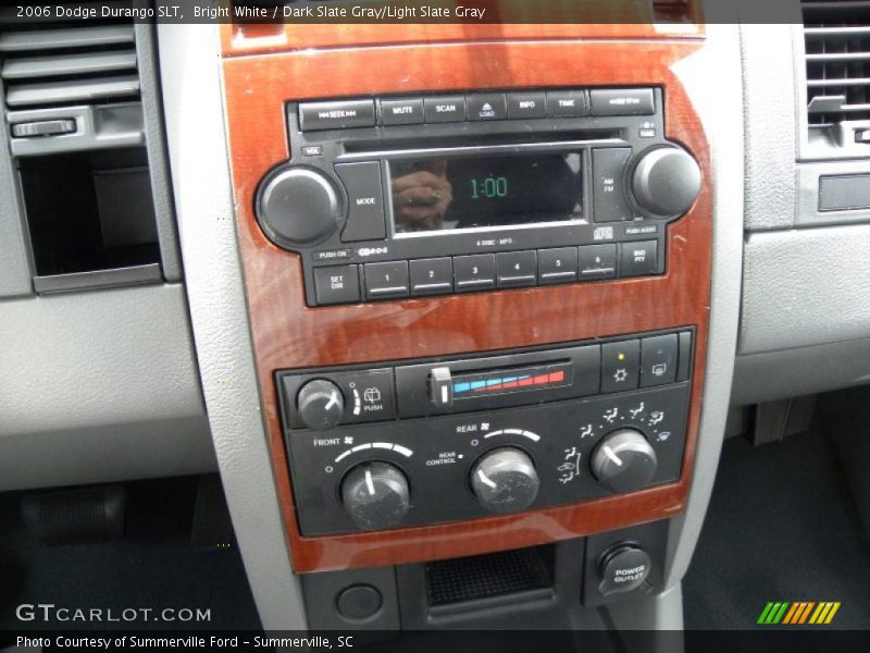 Bright White / Dark Slate Gray/Light Slate Gray 2006 Dodge Durango SLT