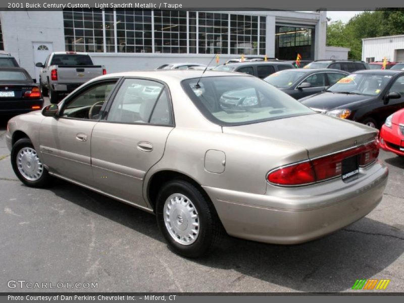 Light Sandrift Metallic / Taupe 2001 Buick Century Custom