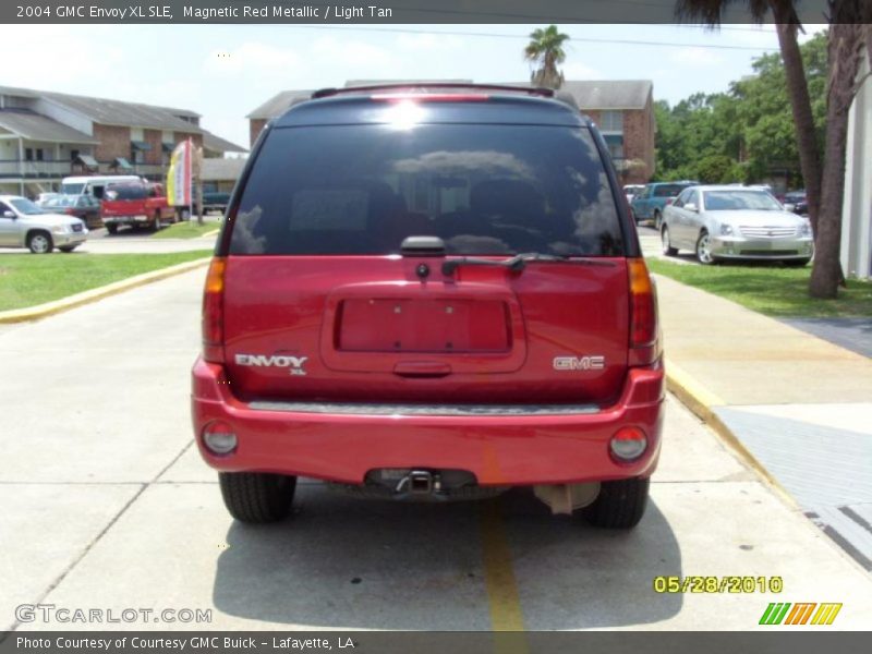 Magnetic Red Metallic / Light Tan 2004 GMC Envoy XL SLE