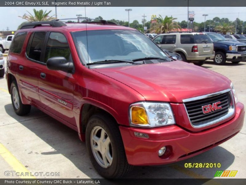 Magnetic Red Metallic / Light Tan 2004 GMC Envoy XL SLE