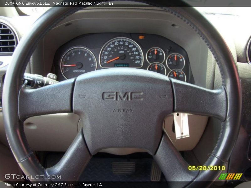 Magnetic Red Metallic / Light Tan 2004 GMC Envoy XL SLE