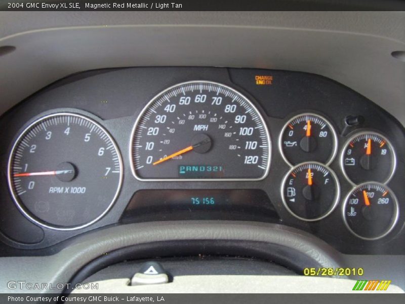 Magnetic Red Metallic / Light Tan 2004 GMC Envoy XL SLE