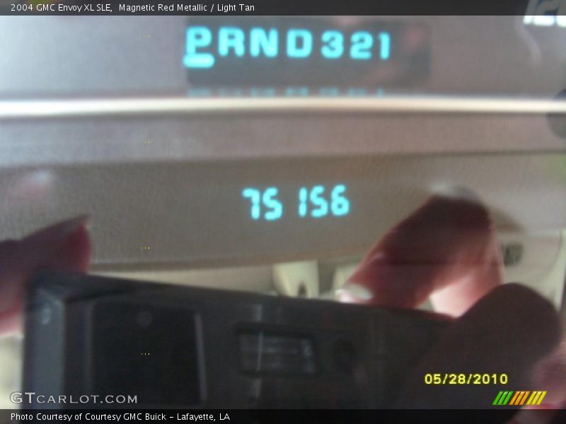 Magnetic Red Metallic / Light Tan 2004 GMC Envoy XL SLE