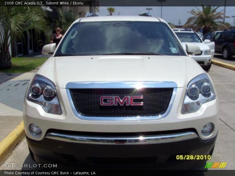 Summit White / Ebony 2008 GMC Acadia SLT