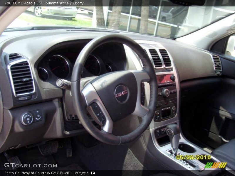 Summit White / Ebony 2008 GMC Acadia SLT