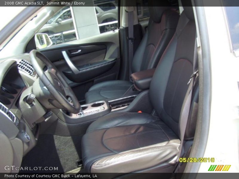 Summit White / Ebony 2008 GMC Acadia SLT