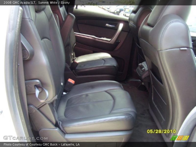 Summit White / Ebony 2008 GMC Acadia SLT