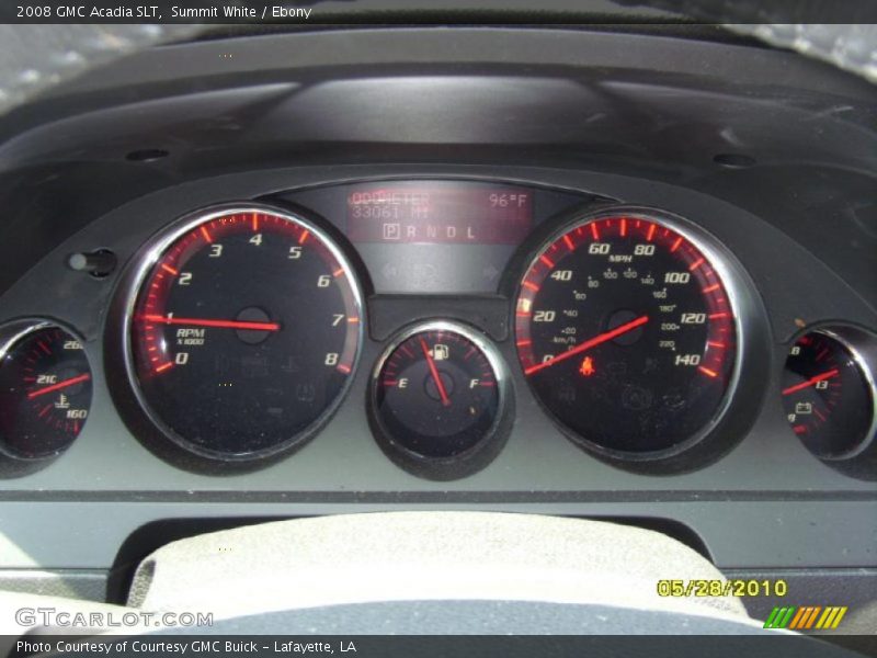 Summit White / Ebony 2008 GMC Acadia SLT