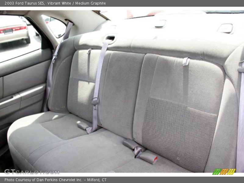 Vibrant White / Medium Graphite 2003 Ford Taurus SES