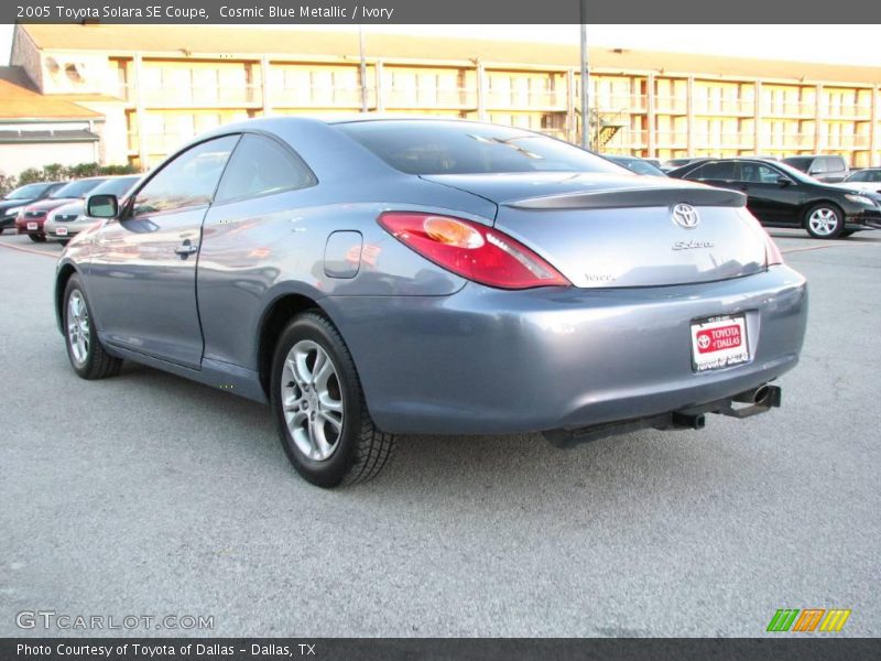 Cosmic Blue Metallic / Ivory 2005 Toyota Solara SE Coupe