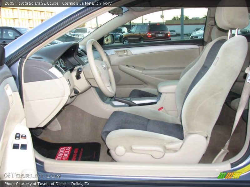 Cosmic Blue Metallic / Ivory 2005 Toyota Solara SE Coupe