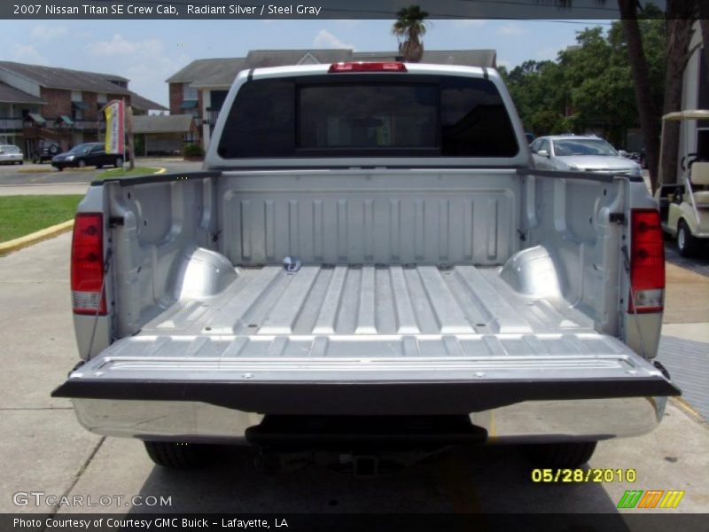 Radiant Silver / Steel Gray 2007 Nissan Titan SE Crew Cab