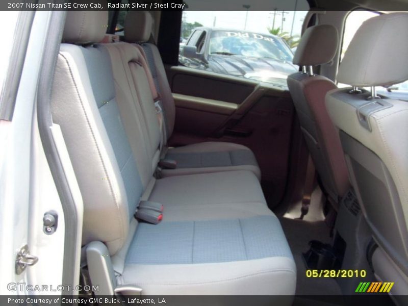 Radiant Silver / Steel Gray 2007 Nissan Titan SE Crew Cab