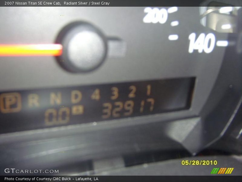 Radiant Silver / Steel Gray 2007 Nissan Titan SE Crew Cab